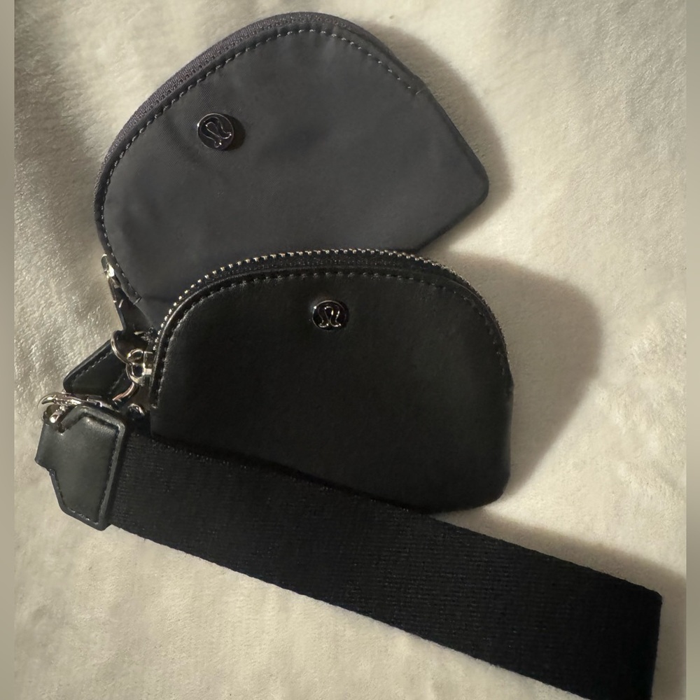 Lululemon Mini Zippered Pouches with Detachable Wristlet Strap